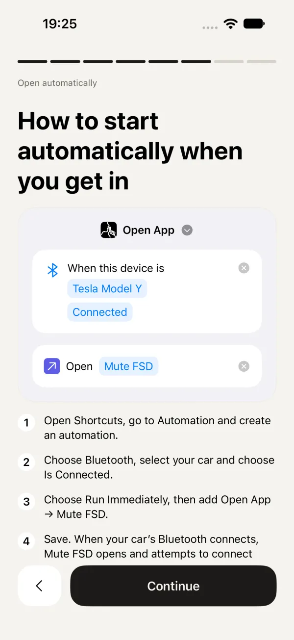 Page 6: How to start automatically when you get in.