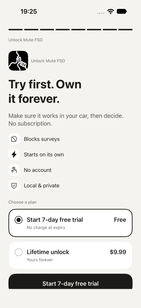 Page 8: Try first. Own it forever.