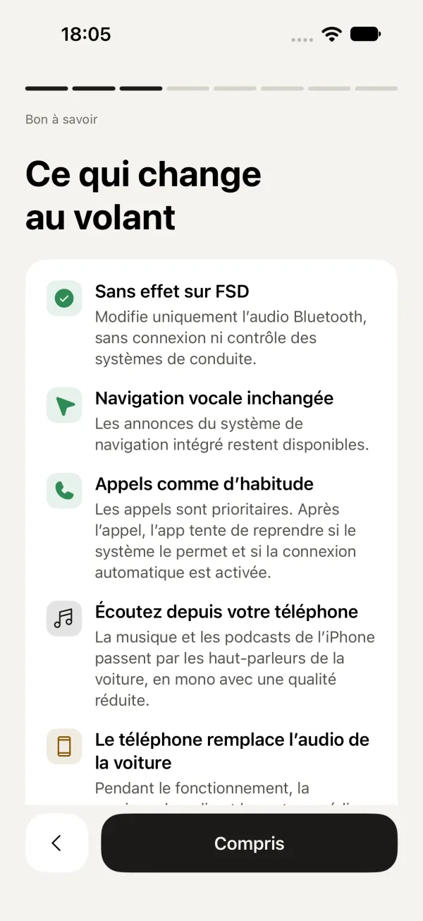 Page 3 : Ce qui change au volant
